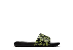 Nike Mens Victori One Print Slide Sandal - Black