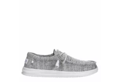 Heydude Mens Wally Slip On Sneaker - Grey -Cheap Vault Of Soles Store US 01 501794 01