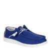 Heydude Mens Wally Slip On Sneaker - Blue -Cheap Vault Of Soles Store US 01 501809 00