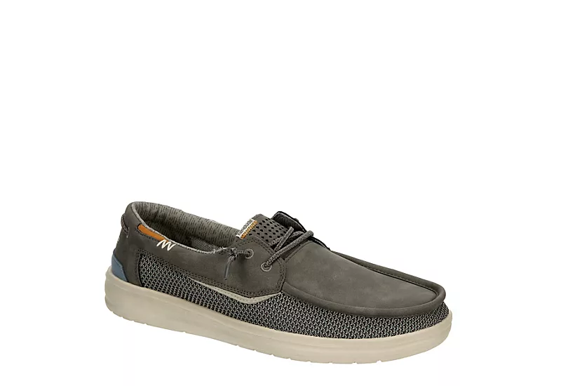 Heydude Mens Welsh Boat Shoe - Dark Grey 3 Heydude Mens Welsh Boat Shoe - Dark Grey