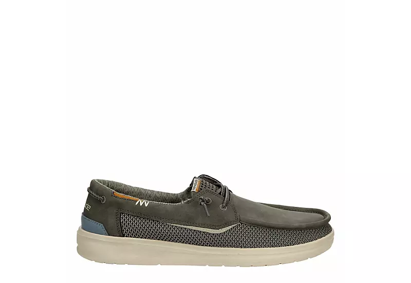 Heydude Mens Welsh Boat Shoe - Dark Grey 4 Heydude Mens Welsh Boat Shoe - Dark Grey - Image 2