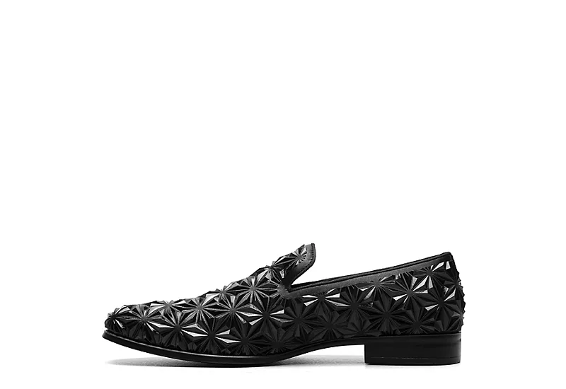 Stacy Adams Mens Sequence Loafer Oxford - Black 6 Stacy Adams Mens Sequence Loafer Oxford - Black - Image 4