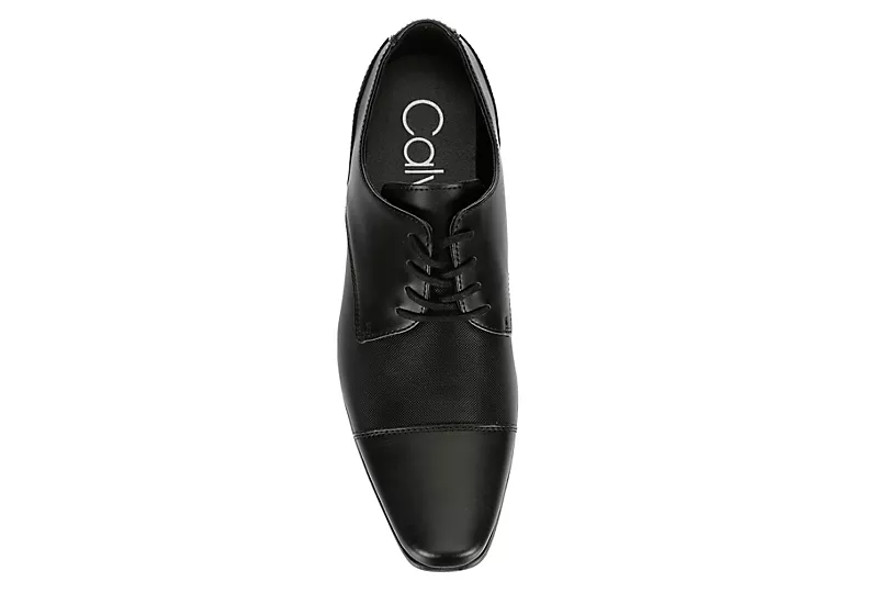 Calvin Klein Mens Bram Oxford - Black 8 Calvin Klein Mens Bram Oxford - Black - Image 6