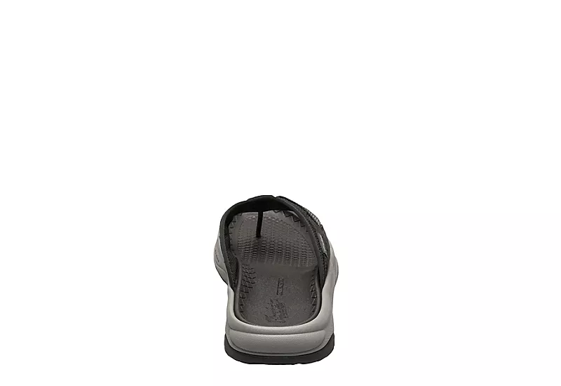 Florsheim Mens Tread Lite Flip Flop Sandal - Black 7 Florsheim Mens Tread Lite Flip Flop Sandal - Black - Image 5