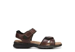 Dr. Scholl's Mens Gus Outdoor Sandal - Brown 10 Dr. Scholl's Mens Gus Outdoor Sandal - Brown -Cheap Vault Of Soles Store US 01 502237 01