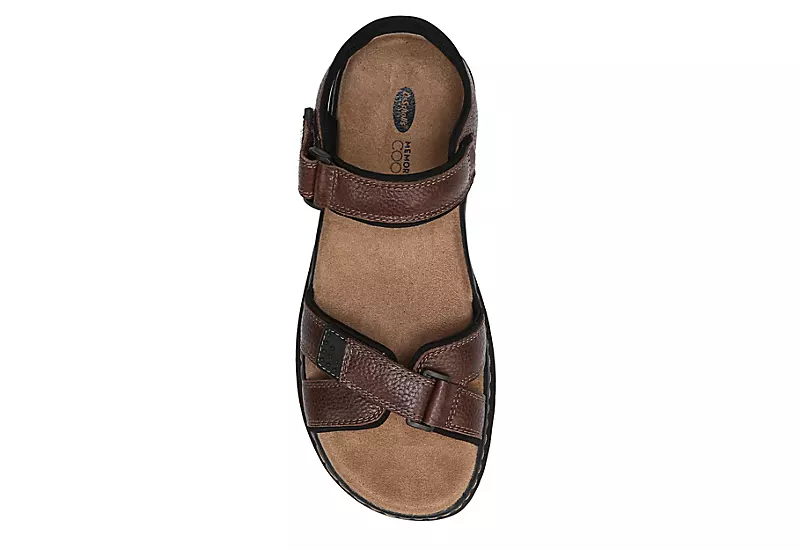 Dr. Scholl's Mens Gus Outdoor Sandal - Brown 8 Dr. Scholl's Mens Gus Outdoor Sandal - Brown - Image 6