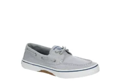 Sperry Mens Halyard 2-eye Slip On Sneaker - Pale Grey