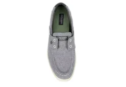 Sperry Mens Outer Banks Boat Shoe - Grey -Cheap Vault Of Soles Store US 01 502257 05