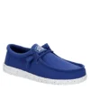 Heydude Mens Wally Slip On Sneaker - Blue -Cheap Vault Of Soles Store US 01 502319 00