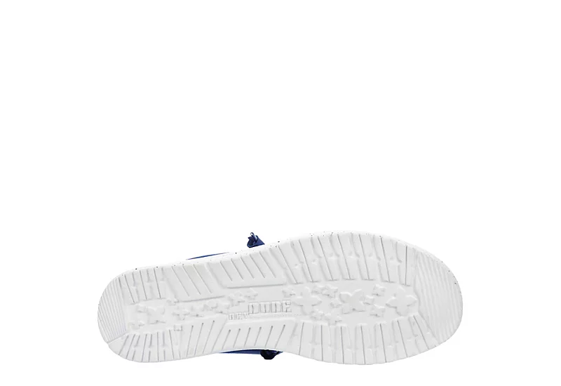 Heydude Mens Wally Slip On Sneaker - Blue 9 Heydude Mens Wally Slip On Sneaker - Blue - Image 7