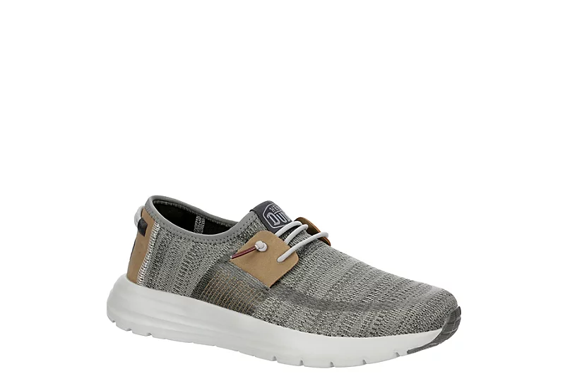 Heydude Mens Sirocco Slip On Sneaker - Grey 3 Heydude Mens Sirocco Slip On Sneaker - Grey
