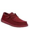 Heydude Mens Wally Slip On Sneaker - Red -Cheap Vault Of Soles Store US 01 502323 00
