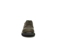 Dr. Scholls Work Mens Harrington Ii Slip Resistant Work Shoe - Chocolate -Cheap Vault Of Soles Store US 01 502341 02
