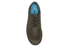Dr. Scholls Work Mens Harrington Ii Slip Resistant Work Shoe - Chocolate -Cheap Vault Of Soles Store US 01 502341 05