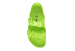 Birkenstock Mens Arizona Essentials Slide Sandal - Lime -Cheap Vault Of Soles Store US 01 502355 05