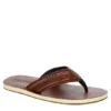 Restoration Mens Delmare Flip Flop Sandal - Brown 1 Restoration Mens Delmare Flip Flop Sandal - Brown -Cheap Vault Of Soles Store US 01 502362 00