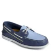 Sperry Mens Ao 2-eye Boat Shoe - Blue -Cheap Vault Of Soles Store US 01 502363 00