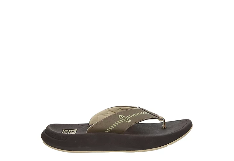 Reef Mens Swellsole Rover Flip Flop Sandal - Brown 4 Reef Mens Swellsole Rover Flip Flop Sandal - Brown - Image 2