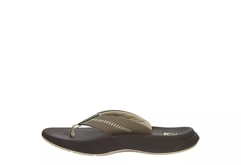 Reef Mens Swellsole Rover Flip Flop Sandal - Brown 6 Reef Mens Swellsole Rover Flip Flop Sandal - Brown - Image 4