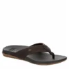 Reef Mens Cushion Spring Lux Flip Flop Sandal - Brown -Cheap Vault Of Soles Store US 01 502372 00
