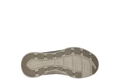 Skechers Mens Dlux Walker - Brown -Cheap Vault Of Soles Store US 01 502401 04