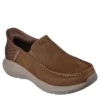 Skechers Mens Slip-ins Parson Slip On Sneaker - Brown -Cheap Vault Of Soles Store US 01 502402 00