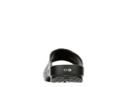 Oofos Mens Ooahh Sport Slide Sandals - Black -Cheap Vault Of Soles Store US 01 502411 04