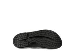 Oofos Mens Ooahh Sport Slide Sandals - Black -Cheap Vault Of Soles Store US 01 502411 06