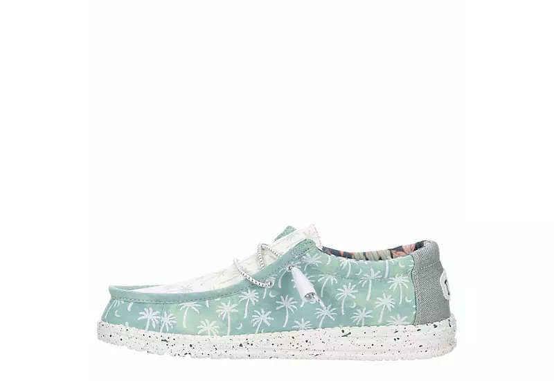 Heydude Mens Wally Slip On Sneaker - Light Blue 6 Heydude Mens Wally Slip On Sneaker - Light Blue - Image 4