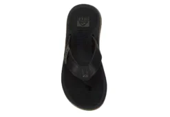 Reef Mens Santa Ana Flip Flop Sandal - Black 14 Reef Mens Santa Ana Flip Flop Sandal - Black -Cheap Vault Of Soles Store US 01 502415 05