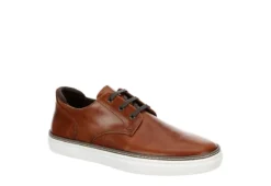 Franco Fortini Mens Maxx Lace Up Sneaker - Cognac