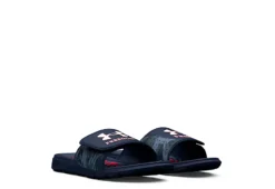 Under Armour Mens Ignite Pro Slide Sandal - Navy