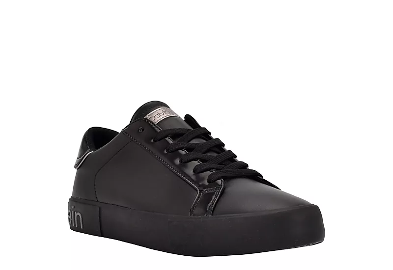 Calvin Klein Mens Reon Sneaker - Black 3 Calvin Klein Mens Reon Sneaker - Black