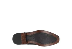 Vance Co Mens Atticus Cap Toe Double Monk Strap Oxford - Brown -Cheap Vault Of Soles Store US 01 502465 06