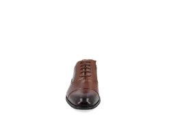 Vance Co Mens Bradley Cap Toe Oxford - Tan 11 Vance Co Mens Bradley Cap Toe Oxford - Tan -Cheap Vault Of Soles Store US 01 502472 02