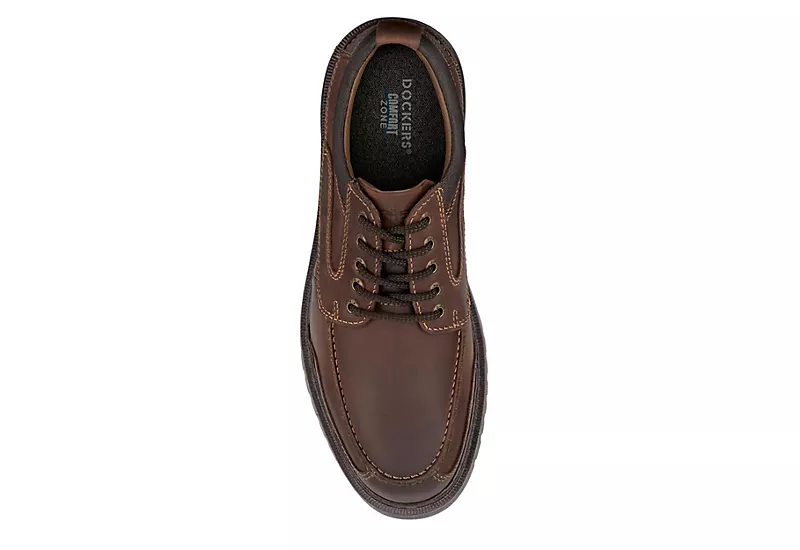 Dockers Mens Overton Oxfords - Chestnut 7 Dockers Mens Overton Oxfords - Chestnut - Image 5