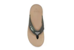 Columbia Mens Fish Flip Pfg Flip Flop Sandal - Grey -Cheap Vault Of Soles Store US 01 502689 05