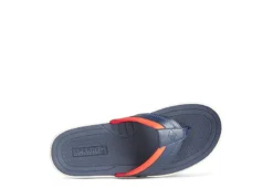 Sperry Mens Havasu Sport Flip Flop Sandal - Navy -Cheap Vault Of Soles Store US 01 502720 04