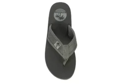 Margaritaville Mens Palm Flip Flop Sandal - Grey 14 Margaritaville Mens Palm Flip Flop Sandal - Grey -Cheap Vault Of Soles Store US 01 502736 05