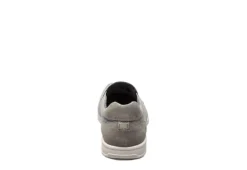 Florsheim Mens Lakeside Canvas Moc Toe Slip On Oxford - Grey -Cheap Vault Of Soles Store US 01 502785 04