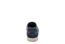 Florsheim Mens Lakeside Canvas Moc Toe Slip On Oxford - Navy -Cheap Vault Of Soles Store US 01 502787 04