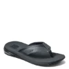 Reef Mens Anchor Flip Flop Sandal - Grey -Cheap Vault Of Soles Store US 01 502842 00