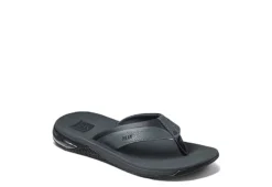 Reef Mens Anchor Flip Flop Sandal - Grey