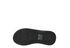 Reef Mens Anchor Flip Flop Sandal - Grey -Cheap Vault Of Soles Store US 01 502842 03