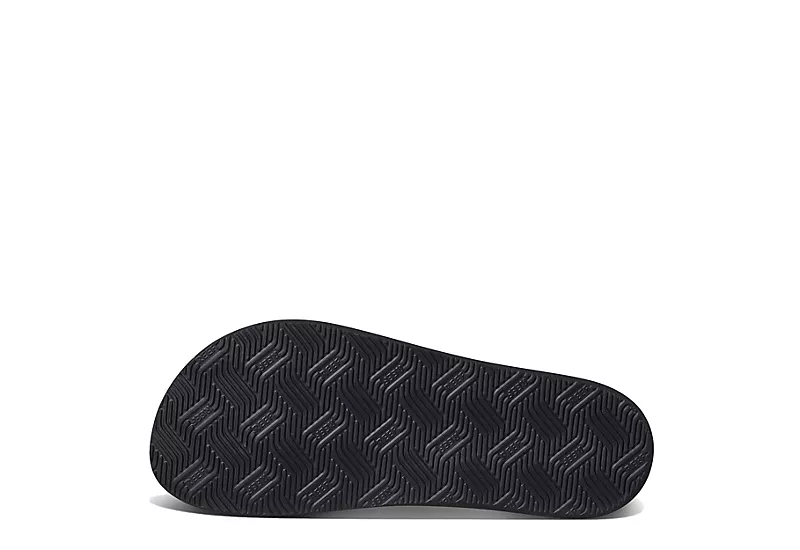 Reef Mens Cushion Dawn Flip Flop Sandal - Black 6 Reef Mens Cushion Dawn Flip Flop Sandal - Black - Image 4