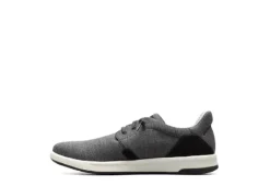 Florsheim Mens Crossover Canvas Plain Toe Slip On Sneaker - Black -Cheap Vault Of Soles Store US 01 502870 03