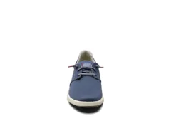 Florsheim Mens Crossover Canvas Plain Toe Slip On Sneaker - Navy -Cheap Vault Of Soles Store US 01 502873 02