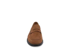Vance Co Mens Keith Loafer Oxford - Coffee -Cheap Vault Of Soles Store US 01 502909 02