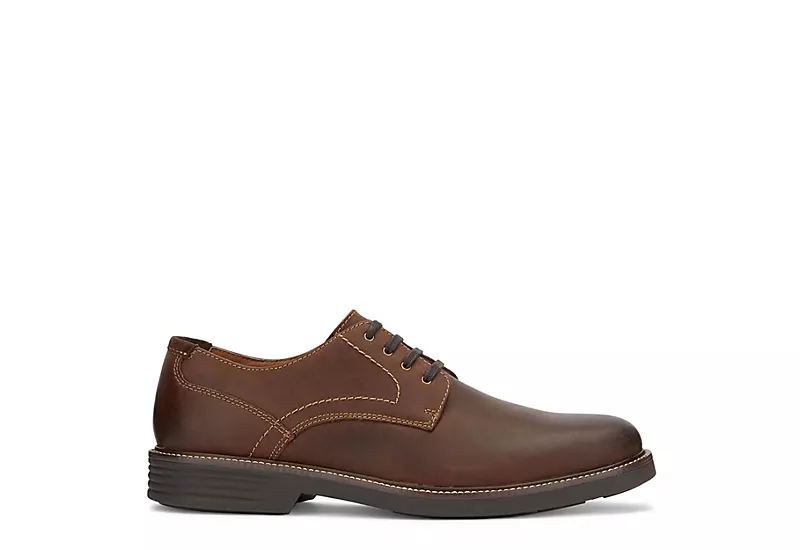 Dockers Mens Parkway Oxfords - Dark Brown 4 Dockers Mens Parkway Oxfords - Dark Brown - Image 2
