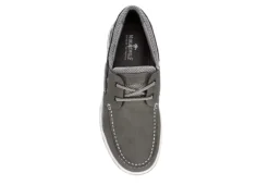 Margaritaville Mens Steady Boat Shoe - Grey -Cheap Vault Of Soles Store US 01 520042 05